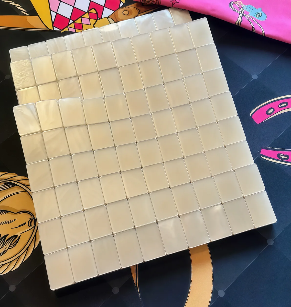 Matching blank Mahjong tile body for reference Henrymahjong092