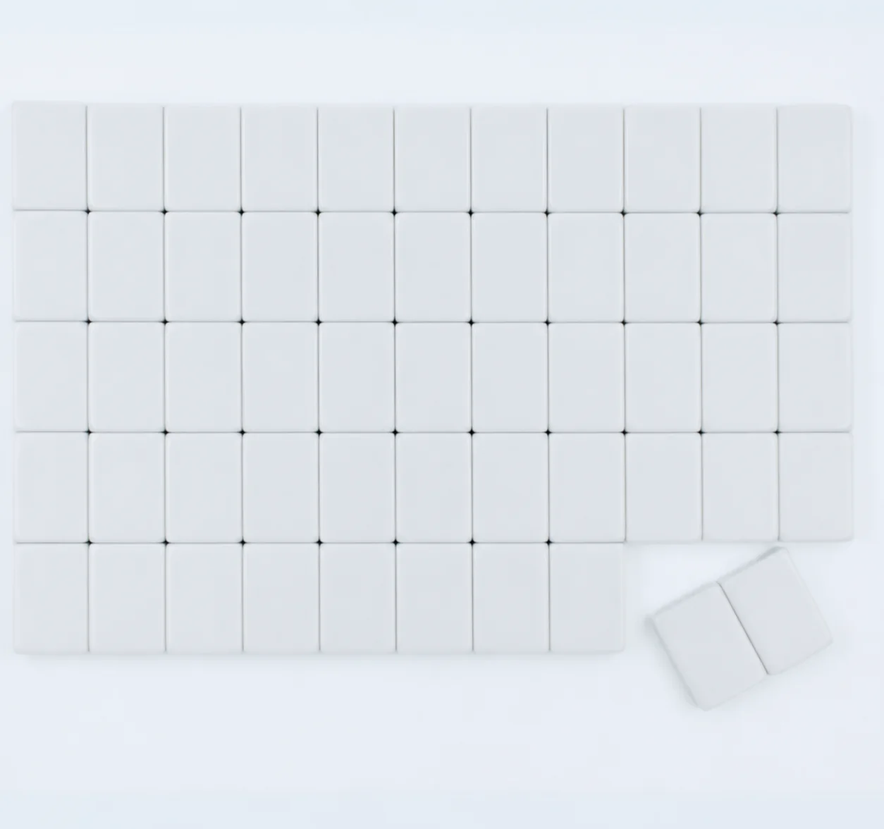Matching blank Mahjong tile body for reference Henrymahjong097