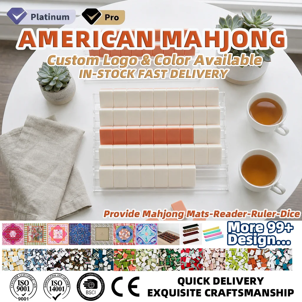 Marketing view of ready-stock Mahjong set reference Henrymahjong123