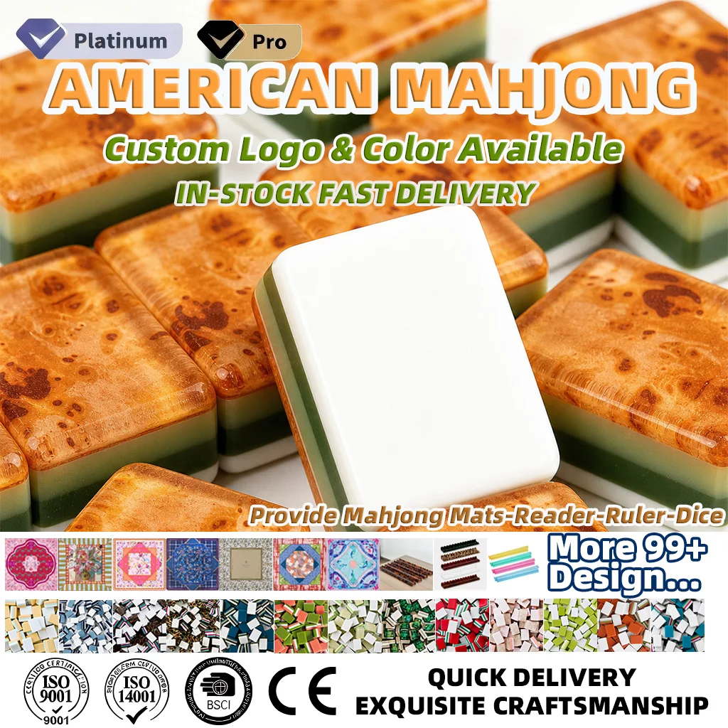 Marketing view of ready-stock Mahjong set reference Henrymahjong135