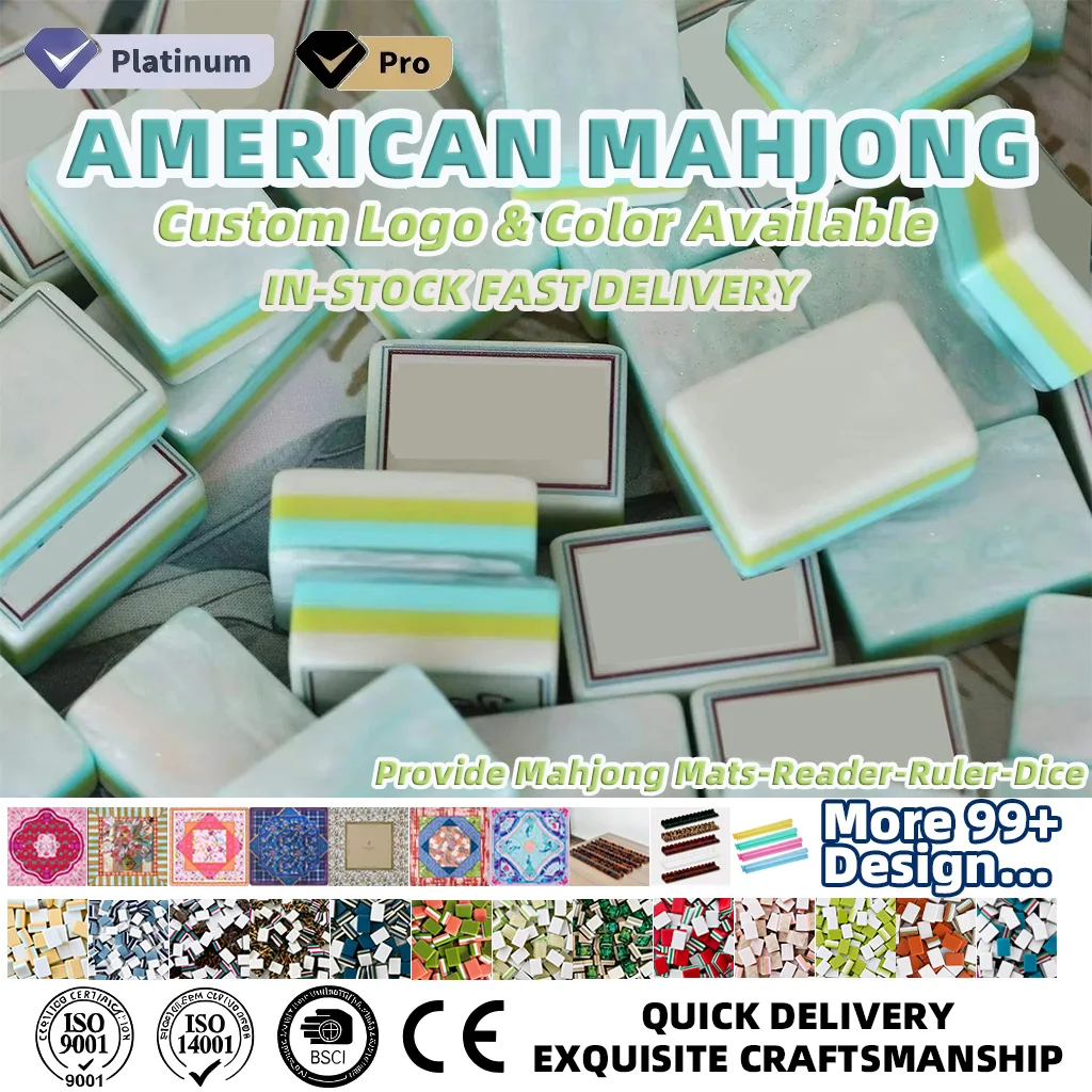 Marketing view of ready-stock Mahjong set reference Henrymahjong150