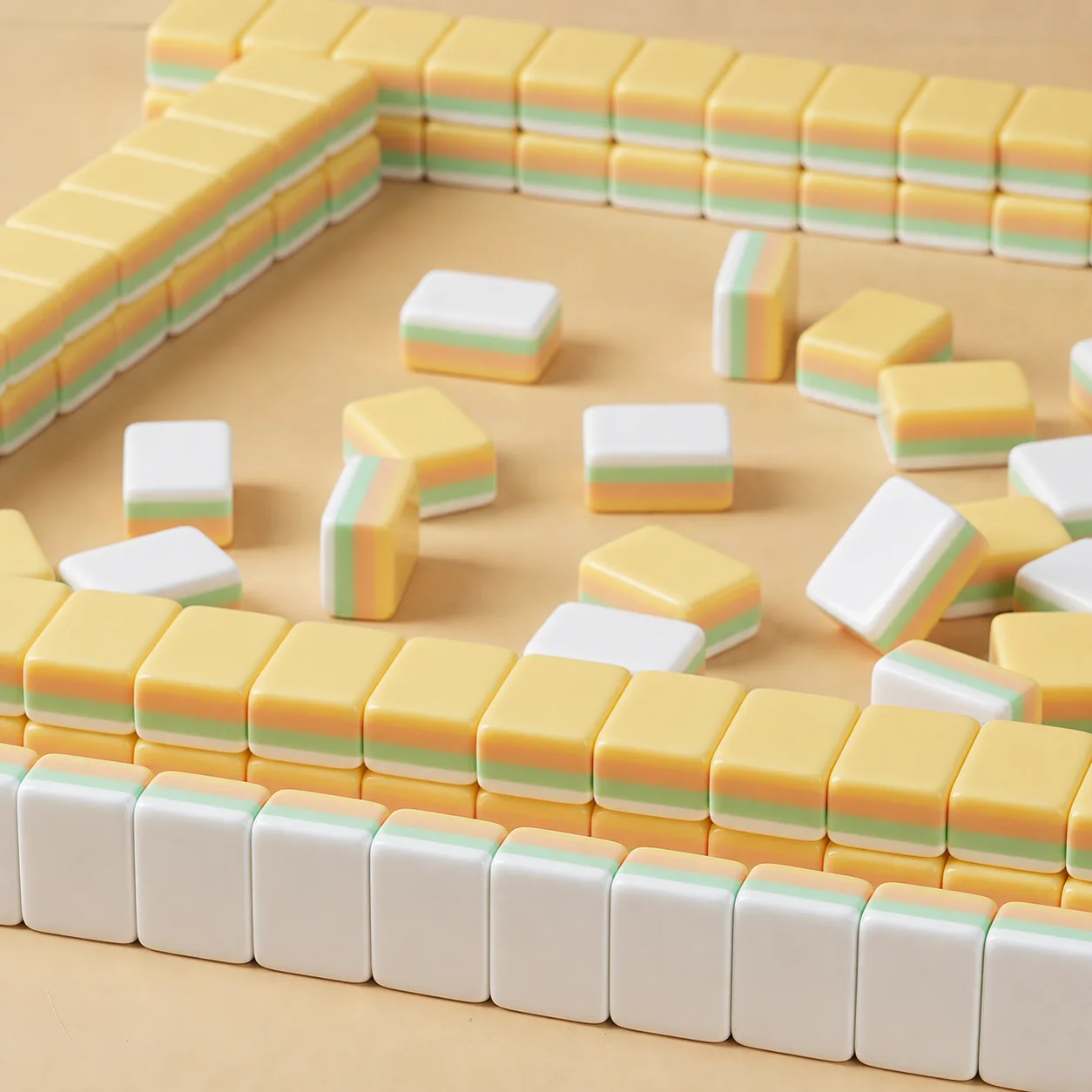 Matching blank Mahjong tile body for reference Henrymahjong168