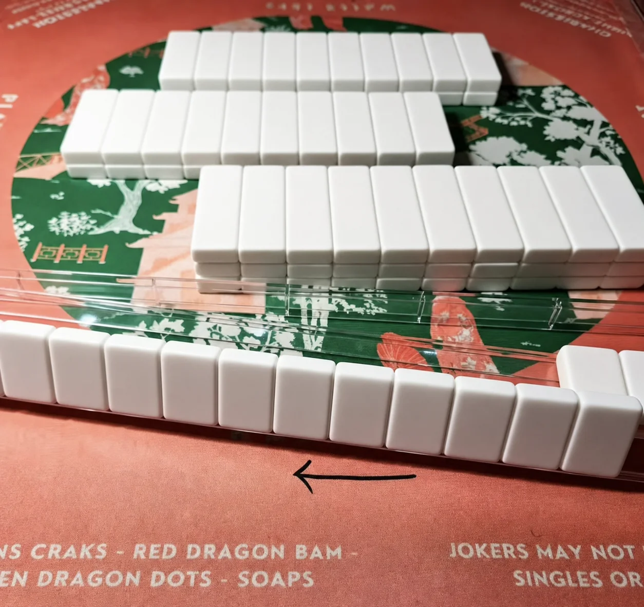 Matching blank Mahjong tile body for reference Henrymahjong82