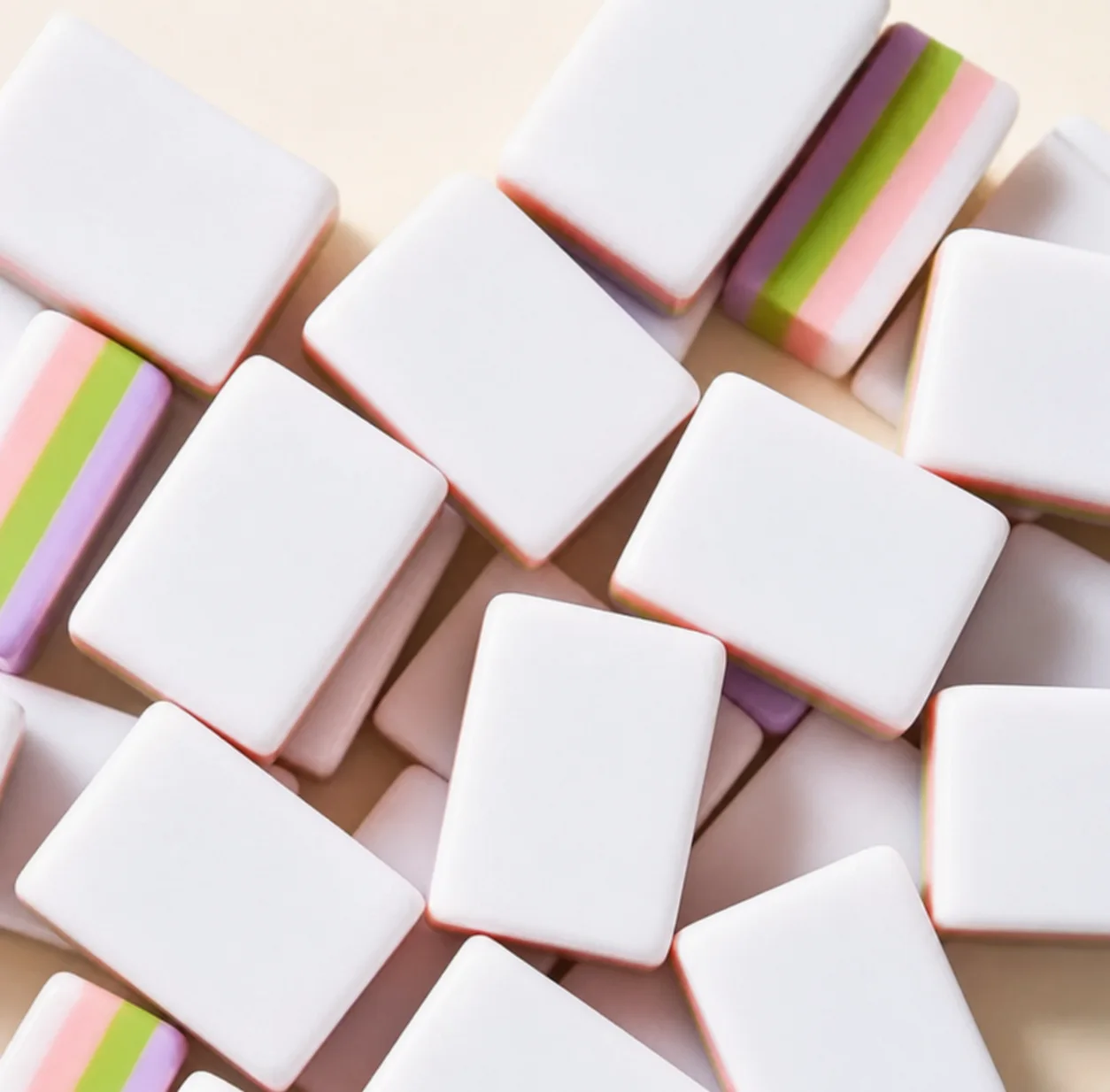 Matching blank Mahjong tile body for reference Henrymahjong83